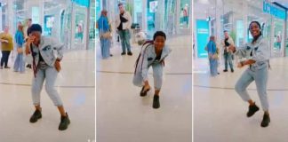 Buga Still Trending: Young Lady Dances to Kizz Daniel’s Song, Makes Oyinbo Man Lose Focus in Video