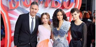 PICTURE EXCLUSIVE: Thandiwe Newton reunites with her estranged husband Ol Parker for the first time since ending their 23-year marriage