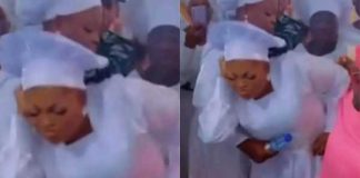 Netizens React As Funke Akindele Goes To Church
