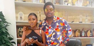 Reactions As Ghanaian Influencer, Hajia Bintu Meets Mr Macaroni As She Visits Lagos