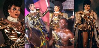 CELEBS: Nkechi Blessing, Broda Shaggi, others hail Iyabo Ojo for her daring look to ‘The Woman King’s premiere