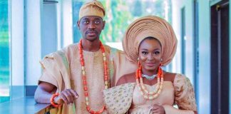 Actress Mo Bimpe Eulogizes Husband, Lateef As Their Marriage Clocks A Year Old