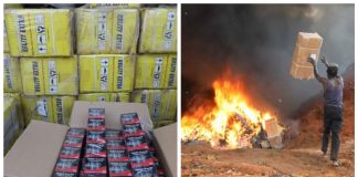 NAFDAC Destroys 5 Containers Of Unregistered Drugs Worth N95bn