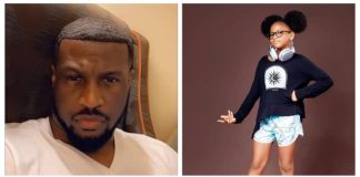 “You made me a better person” – Singer Peter Okoye celebrates his daughter, Aliona as she turns 10