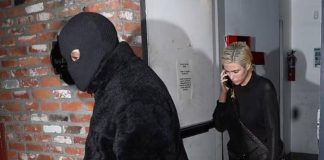 Kanye West’s new Aussie wife Bianca Censori struts around the streets of LA with the rapper in filthy white yeti knee-highs