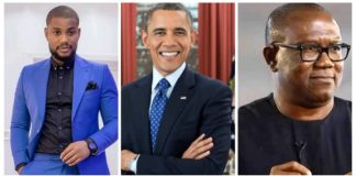 Actor Alex Ekubo Compares Peter Obi to American Ex-President, Barack Obama