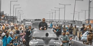Cubana Chief Priest Offers Scholarship To Boy Who Stood In Front Of Peter Obi’s Convoy
