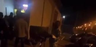 Nigerians Hold Morning Devotion At ATM Stand Amidst Scarcity Of Naira Notes (Video)