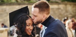 DJ Cuppy celebrates fiancee Ryan Taylor on his 30th birthday