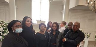 Orji Kalu Holds Open Casket Viewing For His Late Wife In US (Photos)