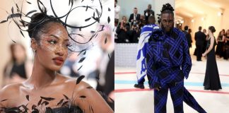 Burna Boy, Tems Dazzle at 2023 Met Gala (Photos)