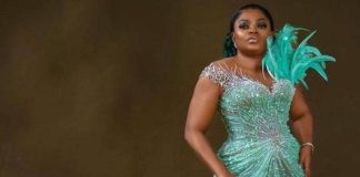 AMVCA: Funke Akindele reacts after a moral fashion police criticized her