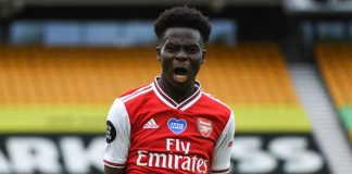 Arsenal Star Bukayo, Saka Arrives In Nigeria (VIDEO)