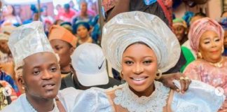 PORTABLE: Nollywood Actress Makes Gushes On Zazu Crooner As They Celebrate New Born Baby