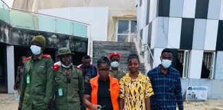 CHEF DAMMY: Nigerian Cook Turns Celeb As She’s Seen Outside With Security Escort (Video)