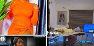 GWR: Nigerian Lady Attempting To Set Guinness World Record For Longest Massage Collapsed (Video)