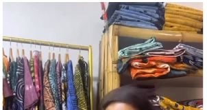 Nigerian Lady Declares War on Made-in-China Adire (Video)