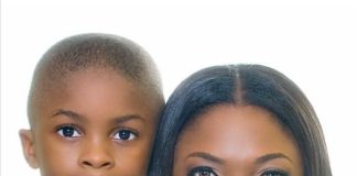BIRTHDAYS: Omoni Oboli celebrates her son