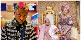 Late Alaafin’s Estranged Wife, Queen Damilola ‘Flirts’ With Portable Amidst Dating Rumours