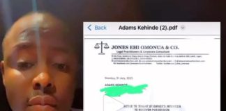 LEGE MIAMI: Nollywood Actor Raises Alarm on Receiving Quit Notice