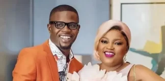 Video: Funke Akindele, Ex-Husband JJC Skillz Reunite At Movie Premiere