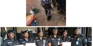 Police Honor Three Officers Who Assisted Lady In Fixing Car Tyre