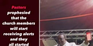 Reactions As Church Members Start Receiving Credit Alerts After Pastor’s Prophecy At Crusade