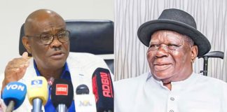 ‘I’ll remain in PDP to fight this battle’ – Wike to Edwin Clark