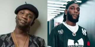 Release my son – Speed Darlington’s mother goes on her knees to beg Burna Boy