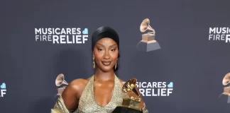 Davido celebrates Tems’ Grammy win despite loss