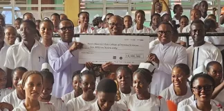 PHOTOS: Peter Obi donates ₦10m to Ebonyi Nursing College – pledges support for healthcare training