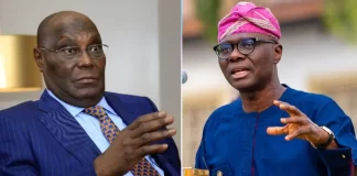 Atiku reacts to claims he collected money from Sanwo-Olu to run 2023 election