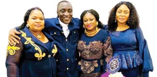 Meet the Nigerian Pastor with 3 wives