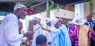 No violence, no alcohol – What Tinubu told leaders of Eyo festival