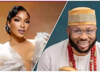‘My son called for the first time’ – Churchill speaks after reconciliation with Tonto Dikeh