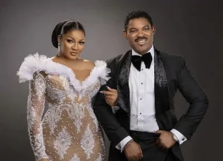 Omotola celebrates 30 years of marriage with Matthew Ekeinde