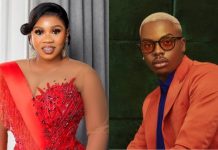 How dare you!- Wumi Toriola rebukes Enioluwa for calling her by name