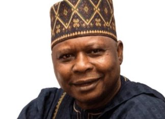 BREAKING: Makinde-led PDP appoints Turaki as interim national chairman Smiling man in a patterned cap and dark traditional attire against a white background, portrait.
